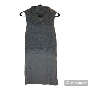 SIMPLY VERA VERA WANG Juniors Sleeveless Dress Gray Sz S